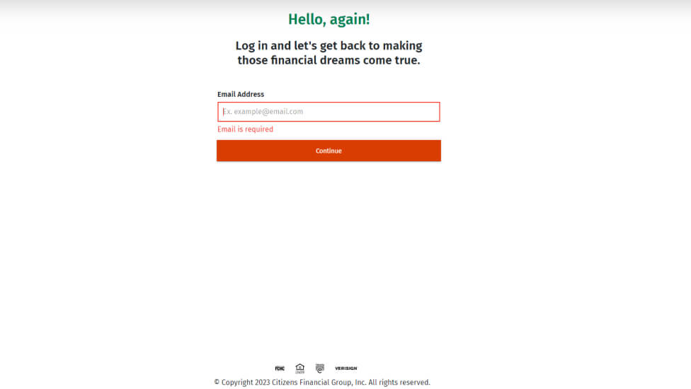 Citizens bank student loan sign in